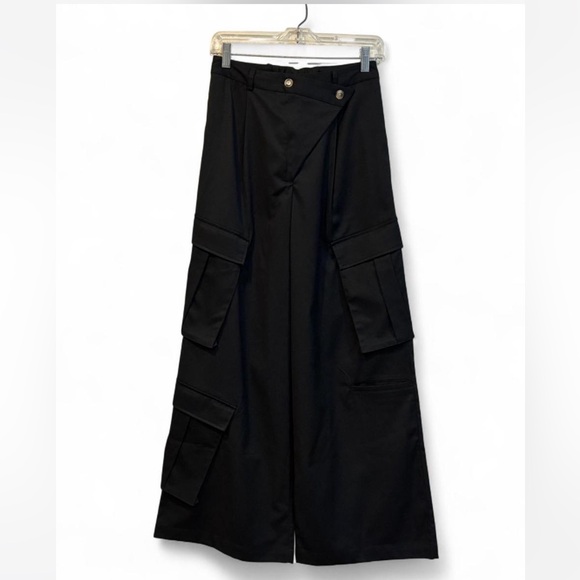 Karenbritchick XS Black High waisted, Wide leg, Avant Garde - Picture 3 of 9